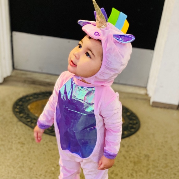 2 pc unicorn costume - 12-18m - used once - Picture 3 of 3